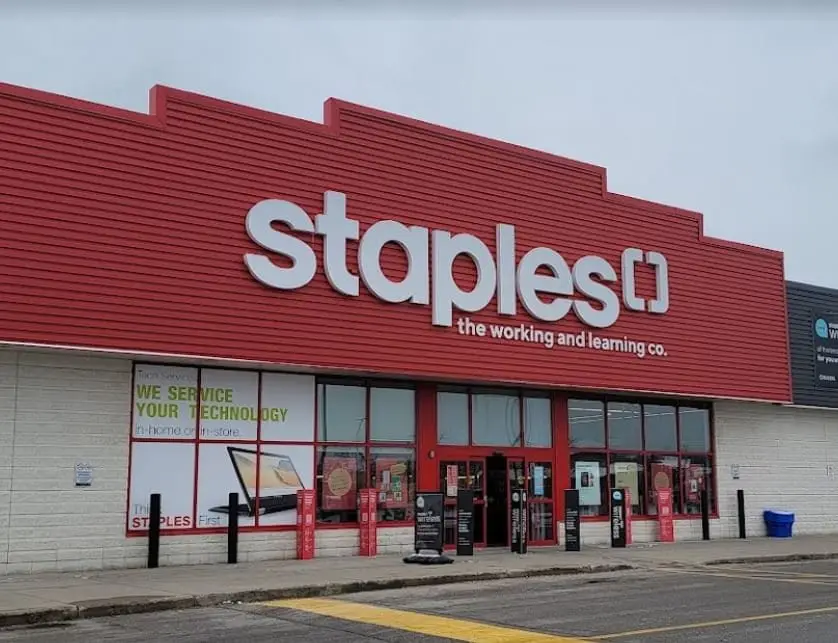 Staples Cumbersland RC — channel letter signage by Pride Visual Solutions