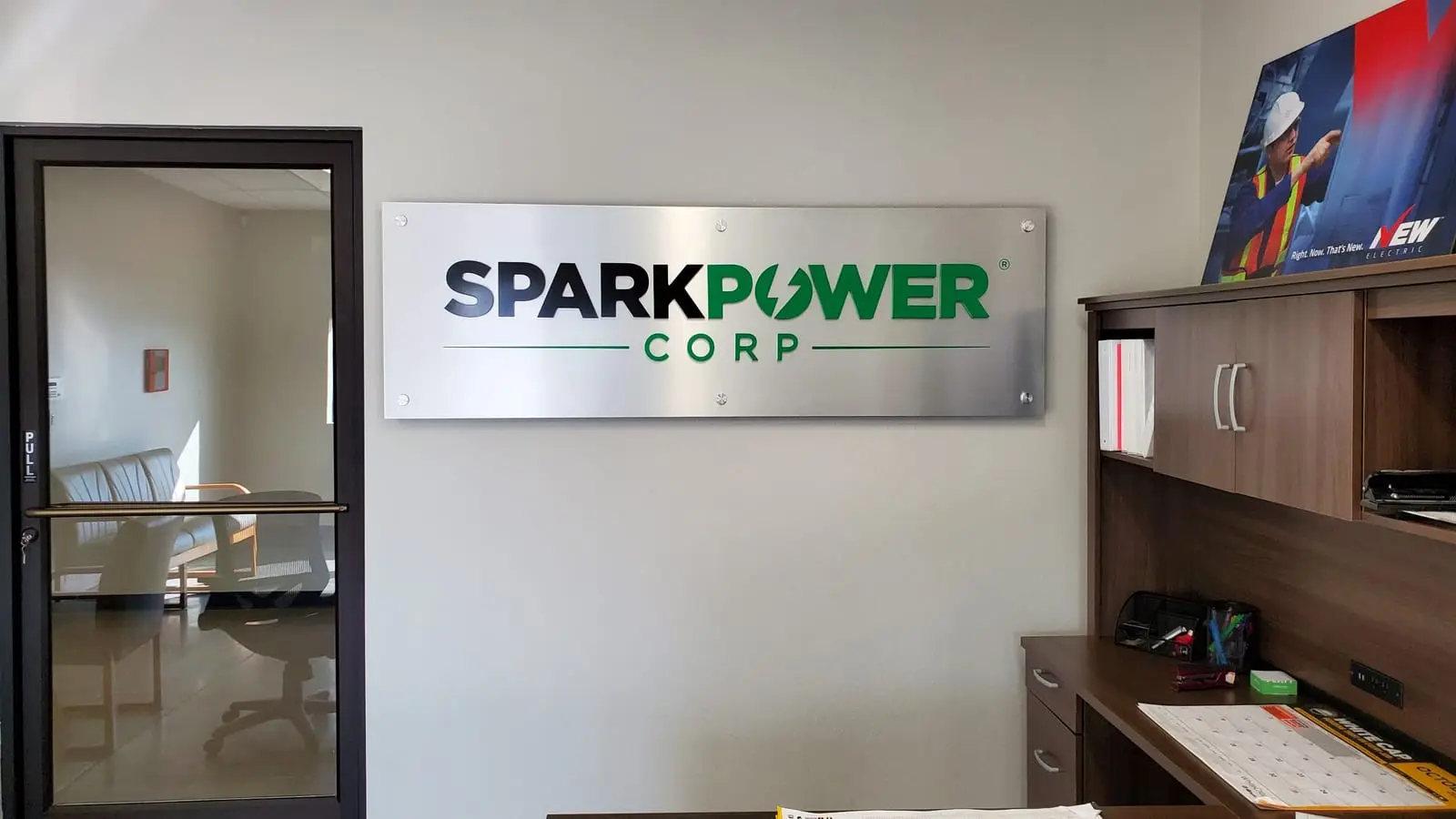 Interior signage by Pride Visual Solutions