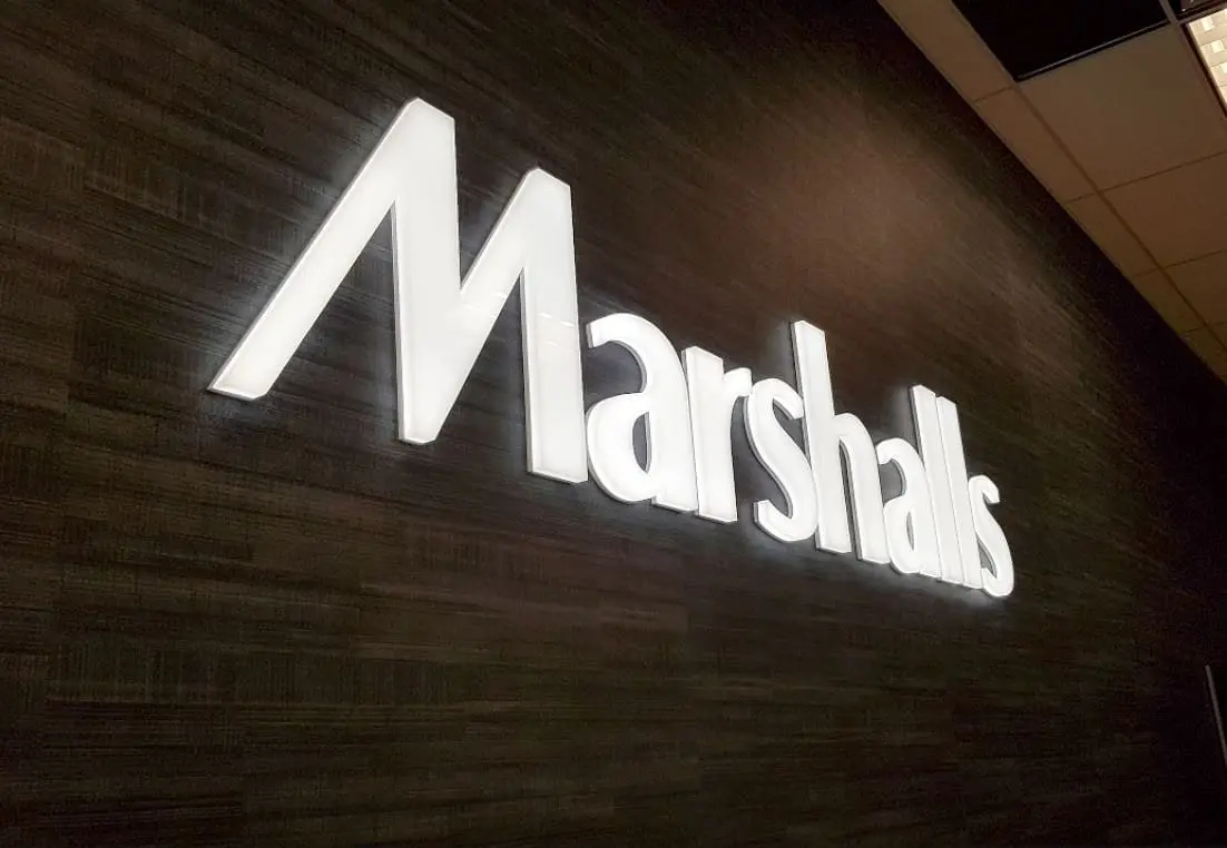 Marshalls Burlington — interior signage by Pride Visual Solutions