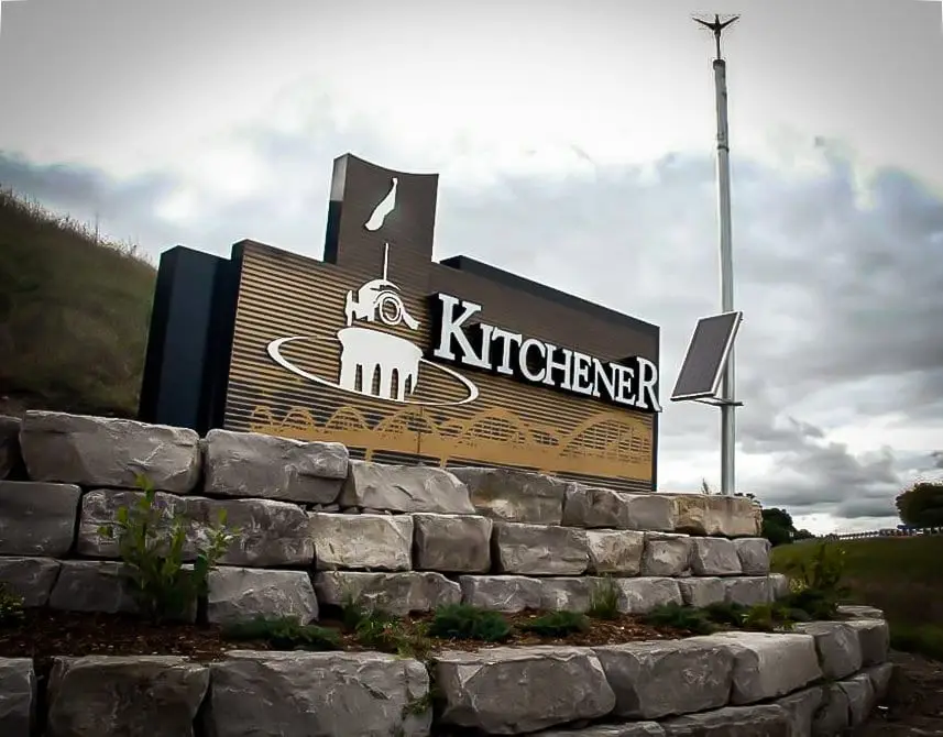 Kitchener Kitchener MS — monument sign by Pride Visual Solutions