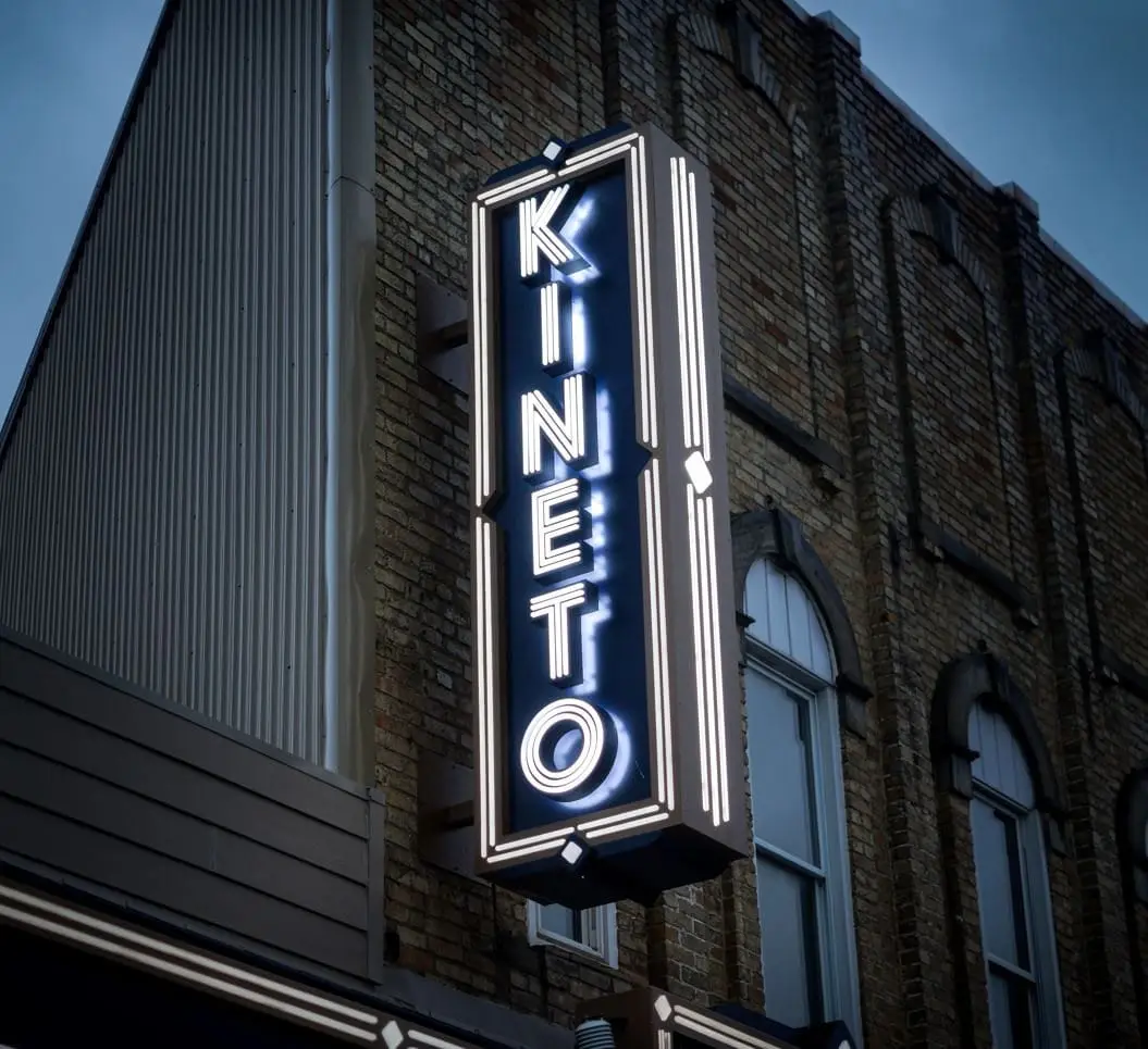 Kinps — special signage project by Pride Visual Solutions