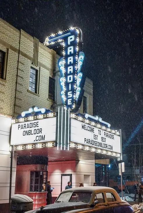 Paradise Theatre Toronto SP — special signage project by Pride Visual Solutions