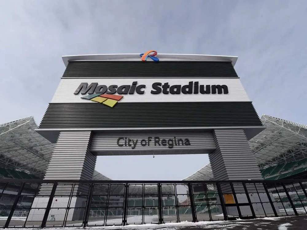 Regina Mosaic Stadium — special signage project by Pride Visual Solutions